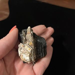 Black Tourmaline Golden Mica / Protection